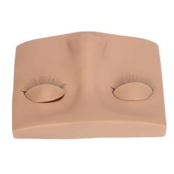Wimpern-Mannequin-Kopf, Austauschbarer Wimpern-Mannequin-Kopf für Augenübungen, Realistisch, Leicht, für Schönheitssalon für Anfänger (#2) von LJCM