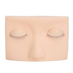 Wimpern-Mannequin-Kopf, Ersatz-Wimpernverlängerungs-Mannequin-Kopf für Anfänger für den Heimgebrauch (PINK) von LJCM