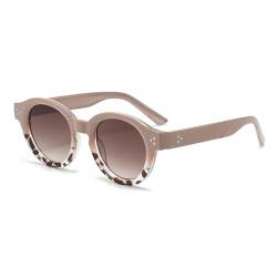 LJCZKA Vintage Runde Sonnenbrille-Klassisch Retro Sonnenbrille Rund für Herren Damen mit UV400 Schutz von LJCZKA