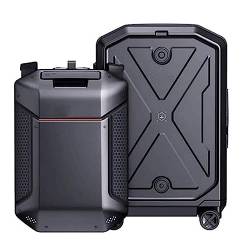 LJKSHNCX 21-Zoll-Handgepäckkoffer, magnetischer 2-in-1-Boarding-Koffer, Abnehmbarer Koffer, robuster Anti-Fall-Koffer mit Rollen von LJKSHNCX