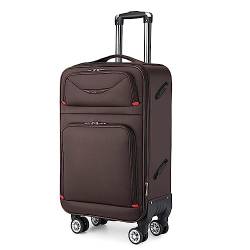 LJKSHNCX Gepäck mit Rollen, verschleißfester Handgepäckkoffer aus Oxford-Stoff, einziehbarer Trolley-Koffer, Geschäftsreisekoffer von LJKSHNCX