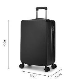 LJKSHNCX Handgepäck-Koffer, tragbares Hartschalengepäck, Sicherheitskoffer mit Zahlenschloss, leises und reibungsloses Gepäck, Handgepäck-Koffer, Handgepäck von LJKSHNCX