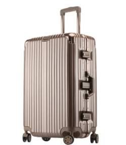 LJKSHNCX Handgepäck-Koffer, wasserdichtes Gepäck, Trolley-Koffer mit großem Fassungsvermögen, Aluminium-Universalrad-Handgepäck, Handgepäck von LJKSHNCX
