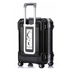 LJKSHNCX Koffer mit Rollen, Koffer mit großem Fassungsvermögen, sicherer und zuverlässiger Zollschloss-Gepäck-Kompressionskoffer von LJKSHNCX