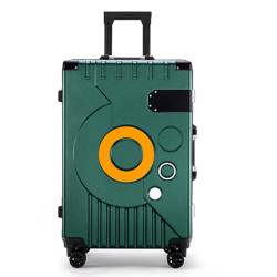 LJKSHNCX Koffer mit verstärktem Griff, Leichter und praktischer, glatter Vierrad-Koffer, geeignet für Geschäftsreisen und Reisen von LJKSHNCX