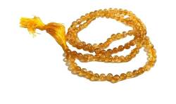 LKBEADS Natural Citrine  6mm 108 Mala Beads, Spiritual, Meditation Beads, Reiki, Japa Mala, Buddhist Prayer Beads, Yoga Bracelet, healing beads von LKBEADS