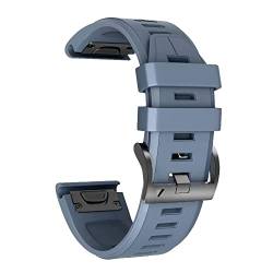 LKDJNC 22 x 26 mm Smartwatch-Armbänder für Garmin Fenix 7 7X 6 6X Pro 5X 5 Plus 3 HR 935 Epix Schnellverschluss-Armband aus Silikon, 22mm Fenix 7-Epix, Achat von LKDJNC