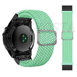 LKDJNC Correa Smartwatch-Armband aus geflochtenem Stretch-Nylon für Garmin Fenix 7, 7X, 6, 6X, Pro, 5, 5X, Plus, 3, 3HR, D2, Epix 22, 26 mm, 22mm Fenix 5 5Plus, Achat von LKDJNC
