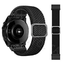 LKDJNC Correa Smartwatch-Armband aus geflochtenem Stretch-Nylon für Garmin Fenix 7, 7X, 6, 6X, Pro, 5, 5X, Plus, 3, 3HR, D2, Epix 22, 26 mm, 26mm Fenix 3 3HR, Achat von LKDJNC