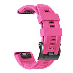 LKDJNC Offizielles Silikon-Smartwatch-Armband für Garmin Fenix 7 7X 6 6X Pro 5 5X Plus 3 HR Enduro/Tactix 7/D2 Schnellverschluss-Armband, 22mm Fenix 5 5Plus, Achat von LKDJNC