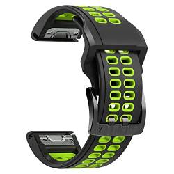 LKDJNC Schnellverschluss-Armband für Garmin Fenix 7X 7 Epix 6 6X Pro 5 5X Plus 935 3 3HR 22 26 mm, Silikonband für Fenix 7 7X Gürtel, 22mm Fenix 7 epix, Achat von LKDJNC