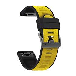 LKDJNC Silikon-Armband für Garmin Fenix 5X 5 Plus/6X 6 Pro/7 7X/935/3HR Armband, Ersatz-Smart-Handgelenkband, einfache Passform, 22 - 26 mm Band, 22mm For Fenix 6 6Pro, Achat von LKDJNC