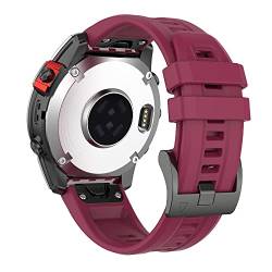 LKDJNC Silikon-Uhrenarmband für Garmin Fenix 6X 6 6S 7X 7 7S Easyfit Armband Fenix 5 5X 5S Plus Smartwatch-Armband 26 22 20 mm, 26 mm, Achat von LKDJNC