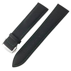 LKDJNC Uhrenarmband aus Nylon-Leinengewebe für Omega Seamaster Diver 300, Rolex, Seiko, SKX, Tissot, Longines Leder, 19 mm, 20 mm, 21 mm, 22 mm, 20mm Rose buckle, Achat von LKDJNC