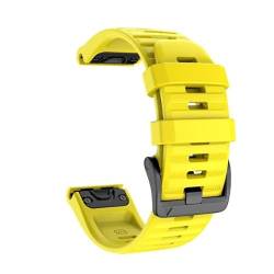 LKDJNC Uhrenarmband für Garmin Fenix 7 7X 5X 6X Pro 6 5Plus 3HR 935 945, Schnellverschluss, Silikon, Easyfit, Zubehör, 26 / 22 mm, For Fenix 6 5 Plus, Achat von LKDJNC