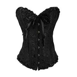 LKRSEEF Corset Top Damen Harness Damen Leder Gothic Damen Korsett Kleid Vampire Kostüm Damen Sexy Sexy Kostüme Frauen Schnürkorsett Damen Korsett Weiß von LKRSEEF