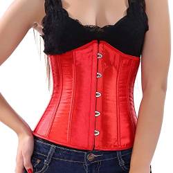 LKRSEEF Korsett Piratenkostüm Damen Corsage Schwarz Damen Corsett Weiß Waist Trainer Damen Korsett Schwarz Corset Weiß Korsett Zum Schnüren Korsett Gürtel Korsettgürtel von LKRSEEF