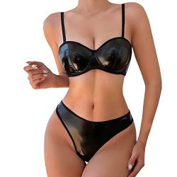 LKRSEEF Sexy Dessous Damen Für Sex Sexy Kostüme Frauen Sexy Dessous Damen Für Sex, Mollig Sexy Dessous Sexy Unterwäsche Latex Body Sexy Outfit Damen Sexy Dessous Erotisch von LKRSEEF