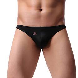 LKRSEEF Unterhosen Männer Boxershorts Herren Baumwolle Herren Tanga Männer Tanga Bulge Pouch Herren Schlüpfer Herren Herren Unterwäsche Transparent Herren Slip Latex Hose Für Männer Cosplay Herren von LKRSEEF