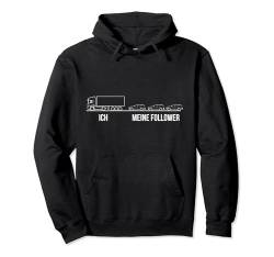 Lkw Fahrer Ich und meine Follower Transporter Fernfahrer Pullover Hoodie von LKW Fahrer Lastwagen Truck Trucker Mann Frau