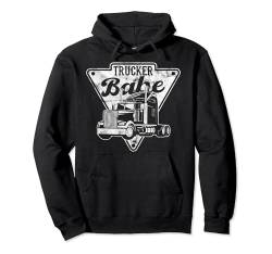 Einzigartiges Trucker Babe Geschenk Lkw-Fahrerin Frauen Pullover Hoodie von LKW-Fahrerin und Truckerin Geschenk