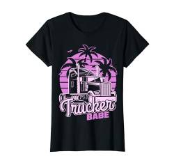 Trucker Babes - LKW-Fahrerin und Truckerin Geschenk T-Shirt von LKW-Fahrerin und Truckerin Geschenk