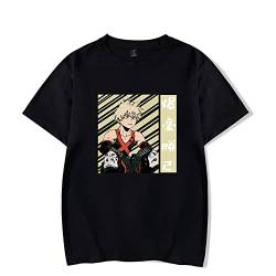 Anime T-Shirt My Hero Academia Merch Unisex Casual Tee Todoroki Shoto Cosplay Sommer Kurzarm Tops für Jungen Mädchen von LKY STAR