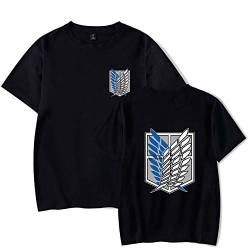 Attack On Titan T-Shirt Herren Sommer Scouting Legion Flügel der Freiheit von LKY STAR