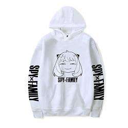 LKY STAR Anime Spy x Family Merch Unisex Sweatshirt Anya Loid Yor Forger Cosplay Hoody Kapuzenpullover für Herren Damen von LKY STAR