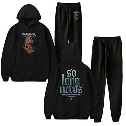 LKY STAR Technoblade Trainingsanzug Set Hoodie und Jogginghose Sweatshirt Hosen für Herren Damen Teenager XXS-4XL von LKY STAR