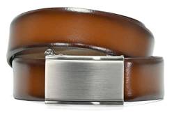 LLOYD-Automatic-Leder-Gürtel 35mm, Kantenfinish, kürzbar, bombiert (Cognac, 95) von LLOYD Men´s Belts