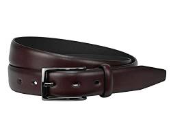 LLOYD-Herren-Ledergürtel 30 mm Kantenfinish-Bordeaux BW95 von LLOYD Men´s Belts