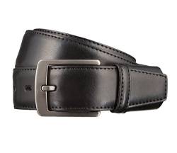 LLOYD Men's Belts Gürtel Herrengürtel Ledergürtel Schwarz 6588, Farbe:Schwarz, Länge:160 cm von LLOYD Men´s Belts