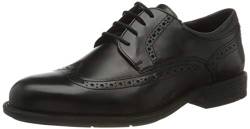 LLOYD Herren Kaleb, Männer Businessschuhe,lose Einlage,Extraweit,Men's,schnürschuhe,schnürer,Businessschuhe,Anzugschuhe,SCHWARZ,43 EU / 9 UK von LLOYD