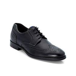 LLOYD Herren Schnürhalbschuhe Marian, Männer Businessschuhe,Derby,lose Einlage,Normalweit,Anzugschuhe,Office,büro,Freizeit,SCHWARZ,42 EU / 8 UK von LLOYD