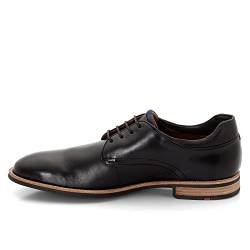 LLOYD Herren Schnürhalbschuhe Massimo, Männer Businessschuhe,Derby,lose Einlage,Normalweit,schnürschuhe,schnürer,Derby,Man,SCHWARZ,38 EU / 5 UK von LLOYD