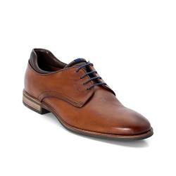 LLOYD Herren Schnürhalbschuhe Massimo, Männer Businessschuhe,Derby,lose Einlage,Normalweit,straßenschuhe,Schnuerung,Whisky/T.D.Moro,41 EU / 7.5 UK von LLOYD