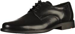 LLOYD Herren Schnürhalbschuhe Nevio, Männer Businessschuhe,Derby,Businessschuhe,Anzugschuhe,Derby,schnürung,Office,büro,Men,SCHWARZ,38.5 EU / 5.5 UK von LLOYD