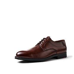 LLOYD Herren Schnürschuhe VALMARY, Männer Businessschuhe,Derby,Normalweit,Schnuerschuhe,straßenschuhe,Strassenschuhe,lace-up, Brandy, 45 EU / 10.5 UK von LLOYD