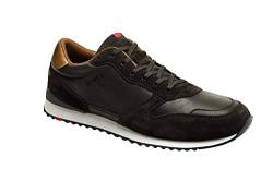 LLOYD Herren Sneaker Edmond, Männer Low-Top Sneaker,lose Einlage,Normalweit,Strassenschuhe,Sportschuhe,Freizeitschuhe,Granit/Coffee,40.5 EU / 7 UK von LLOYD