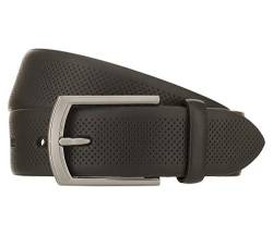 LLOYD Men's Belts Gürtel Herrengürtel Ledergürtel Schwarz 8536, Länge:110, Farbe:Schwarz von LLOYD