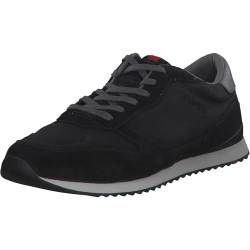 LLOYD Sneaker 23-905-10, Glattleder, Schwarz, Herren EU 10/44,5 von LLOYD