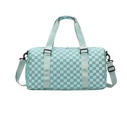 LLaviD Reisetaschen Damen Reisetasche Handtasche Duffelbeutel Große Kapazität Handtasche Nasse Und Trockener Trennungstasche-Grün von LLaviD