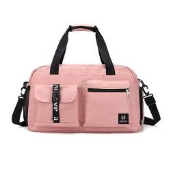 LLaviD Reisetaschen Damen Reisetasche Herrenhandtasche Freizeitsportbeutel Gepäck Umhängetasche Großer Messengerbeutel-P von LLaviD