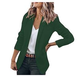 LLonGao Hosenanzug Damen Festlich Hochzeit Damen Blazer Sportlich Elegant Trenchcoat Damen Damen Mantel Herbst Trenchcoat Damen Kurz Damen Mantel Elegant Jacke MäDchen GefüTterte Sweatjacke Damen von LLonGao