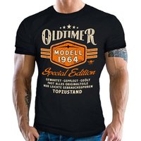 LOBO NEGRO® T-Shirt als Geschenk zum 60. Geburtstag - Oldtimer Modell 1964 in Topzustand von LOBO NEGRO