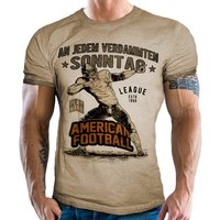 LOBO NEGRO® T-Shirt für American Football Fans: An jedem Sonntag von LOBO NEGRO