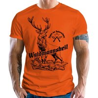 LOBO NEGRO® T-Shirt für Jäger: Waidmannsheil - Jagen ist Naturschutz von LOBO NEGRO
