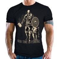 LOBO NEGRO® T-Shirt für den Wikinger Fan: Our Time is Coming von LOBO NEGRO