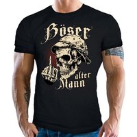 LOBO NEGRO® T-Shirt für den etwas älteren Nörgler: Böser Alter Mann von LOBO NEGRO